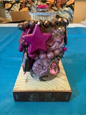 Hologram Dusty Pink Girls Trip Jumbo Stack